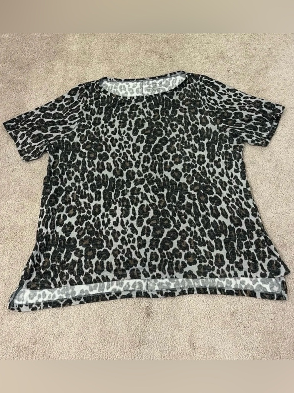 Lane Bryant Cheetah Print Top